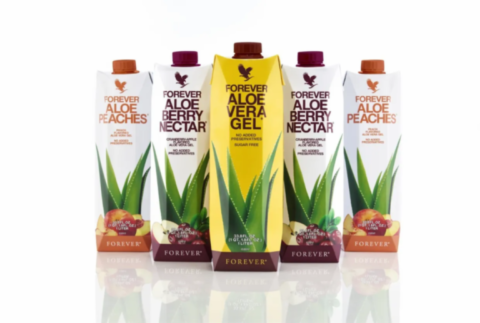 Boissons aloe vera gel