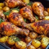 Cuisses de poulet au four
