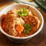 Poulet arachides mafe