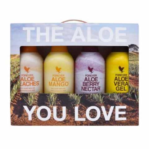 4-Pack Forever Aloe Combo