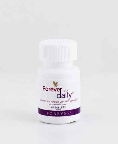 Le Forever Daily associe 55 nutriments Forever Daily